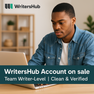WritersHub Account – Team Writer-Level | Clean & Verified