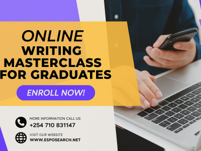 Online Writing Masterclass for Graduates