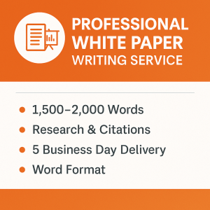 Professional White Paper Writing Service