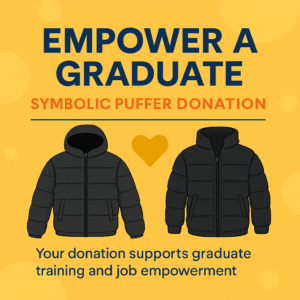 Empower a Graduate – Symbolic Puffer Purchase