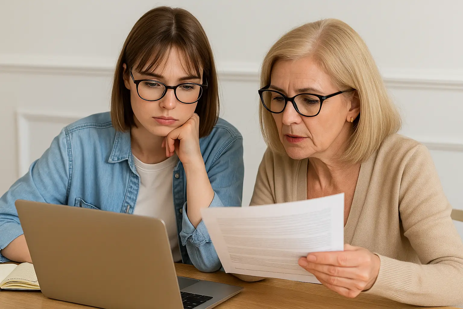 Focused Study Session_ Students Engaged in Academic Writing
