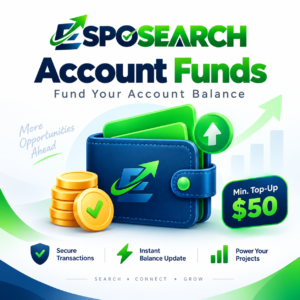 Esposearch Account Funds
